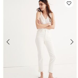 NWT Madewell Perfect Summer Jean Destructed-Hem
